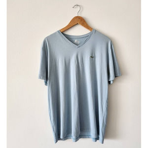 Lacoste V Neck Tee Shirt
